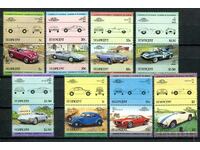 Father in St. Vincent 1984-85 MnH - Cars [ 2 Complete Series ]