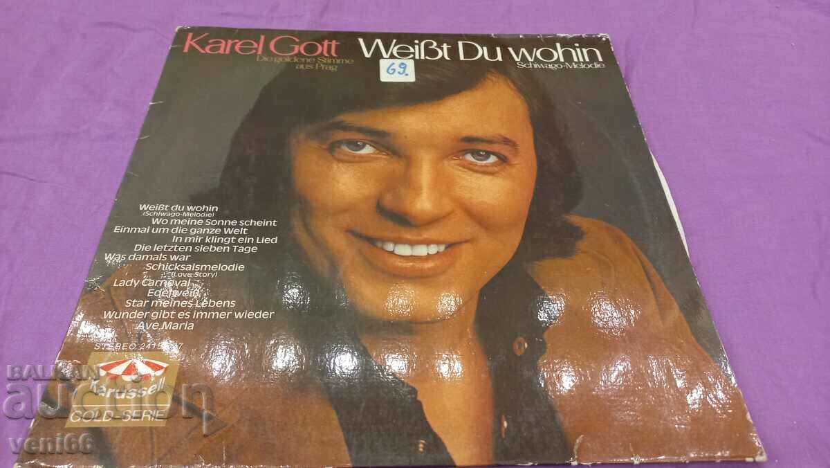 Disc de gramofon - Karel Gott