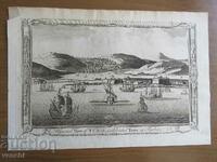 1782 - GRAVURA - Vedere generala Tunisului - ORIGINAL