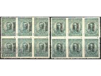 Чиста марка в 6-ица 5 стотинки Надпечатка 1919 Тракия Грешка