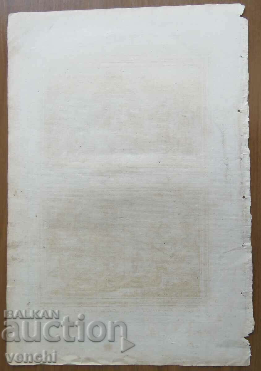 Доставка на 1771 - ГРАВЮРА - ХОРА, ЖИВОТНИ ЧИЛИ, АМЕРИКА - ОРИГИНАЛ