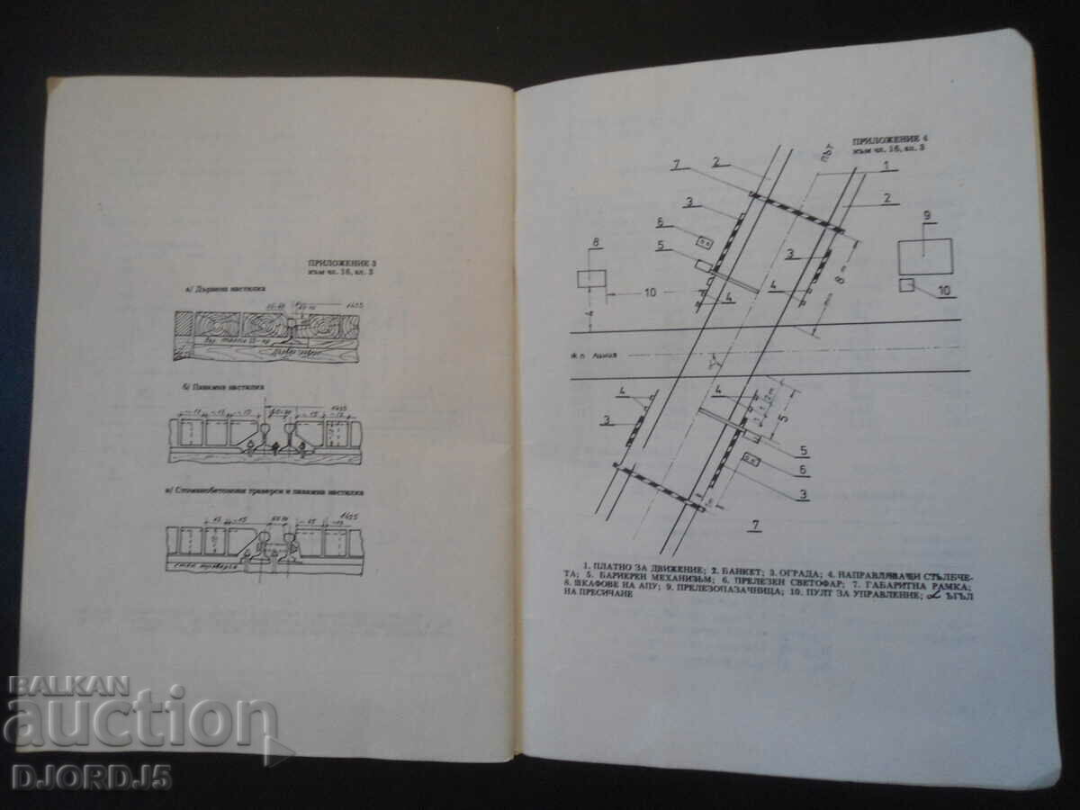 Delivery of REGULATION #4 on crossings