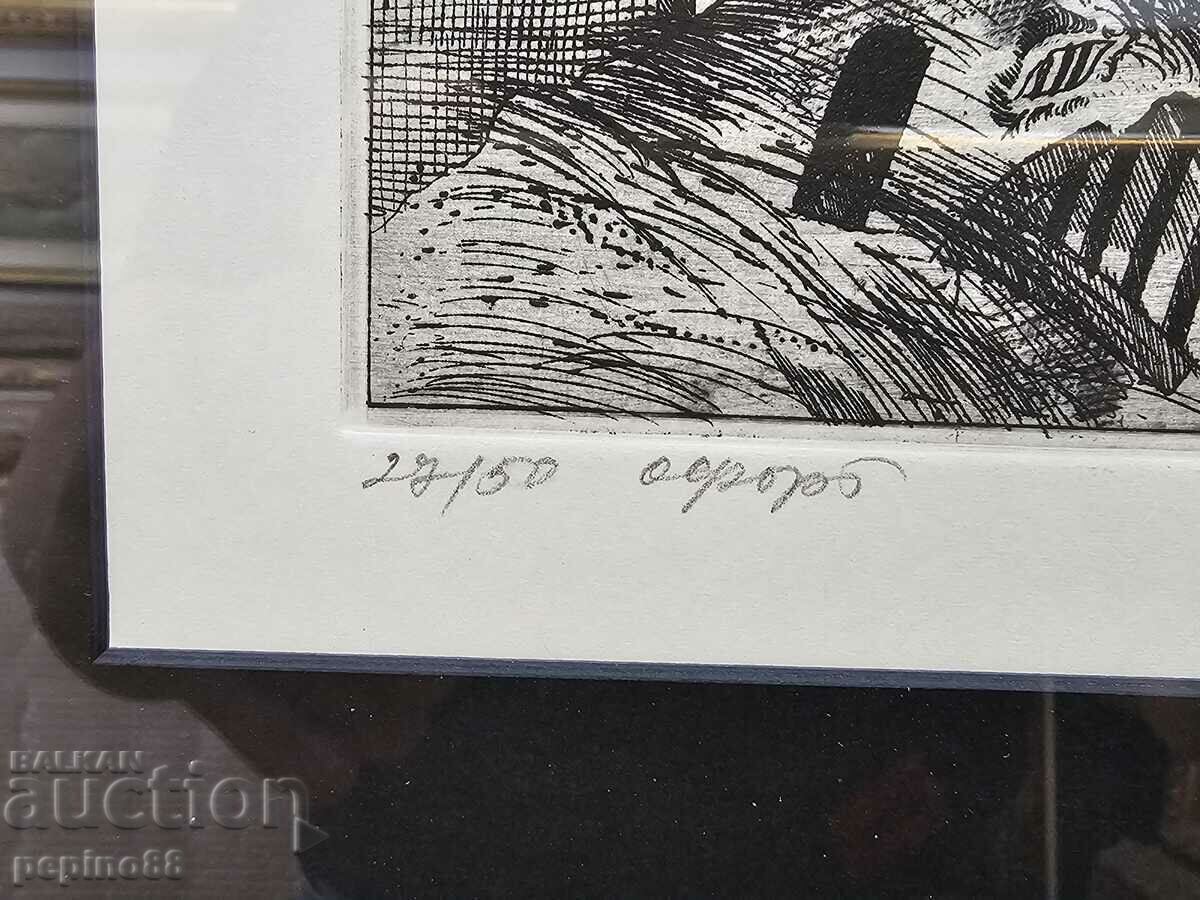 Delivery of Stoimen Stoilov - Etching Delivery of Stoimen Stoilov - Etching