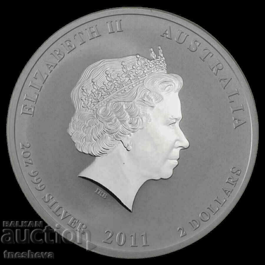 1 oz Lunar Year of the Rabbit 2011 with price 198.00 BGN | € 101.24 1 oz Lunar Year of the Rabbit 2011 with price 198.00 BGN | € 101.24