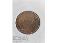 SUA 1 Cent 1918 Med
