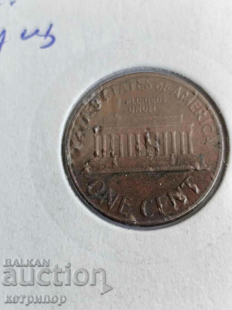 SUA 1 Cent 1969 Med