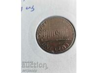 USA 1 Cent 1969 Med