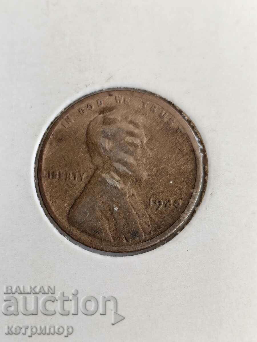 USA 1 Cent 1925 Copper with price 2.00 BGN | € 1.02 USA 1 Cent 1925 Copper with price 2.00 BGN | € 1.02