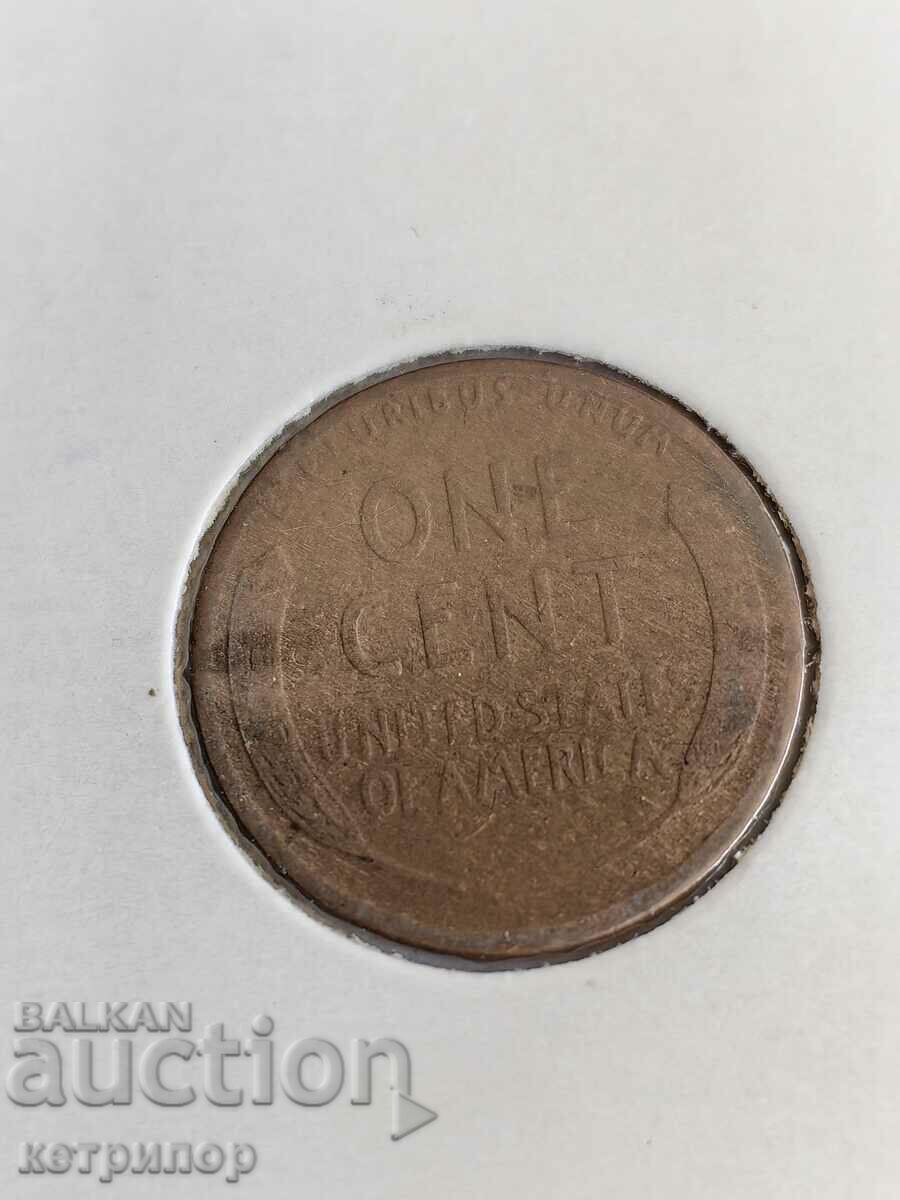 SUA 1 Cent 1925 Cupru