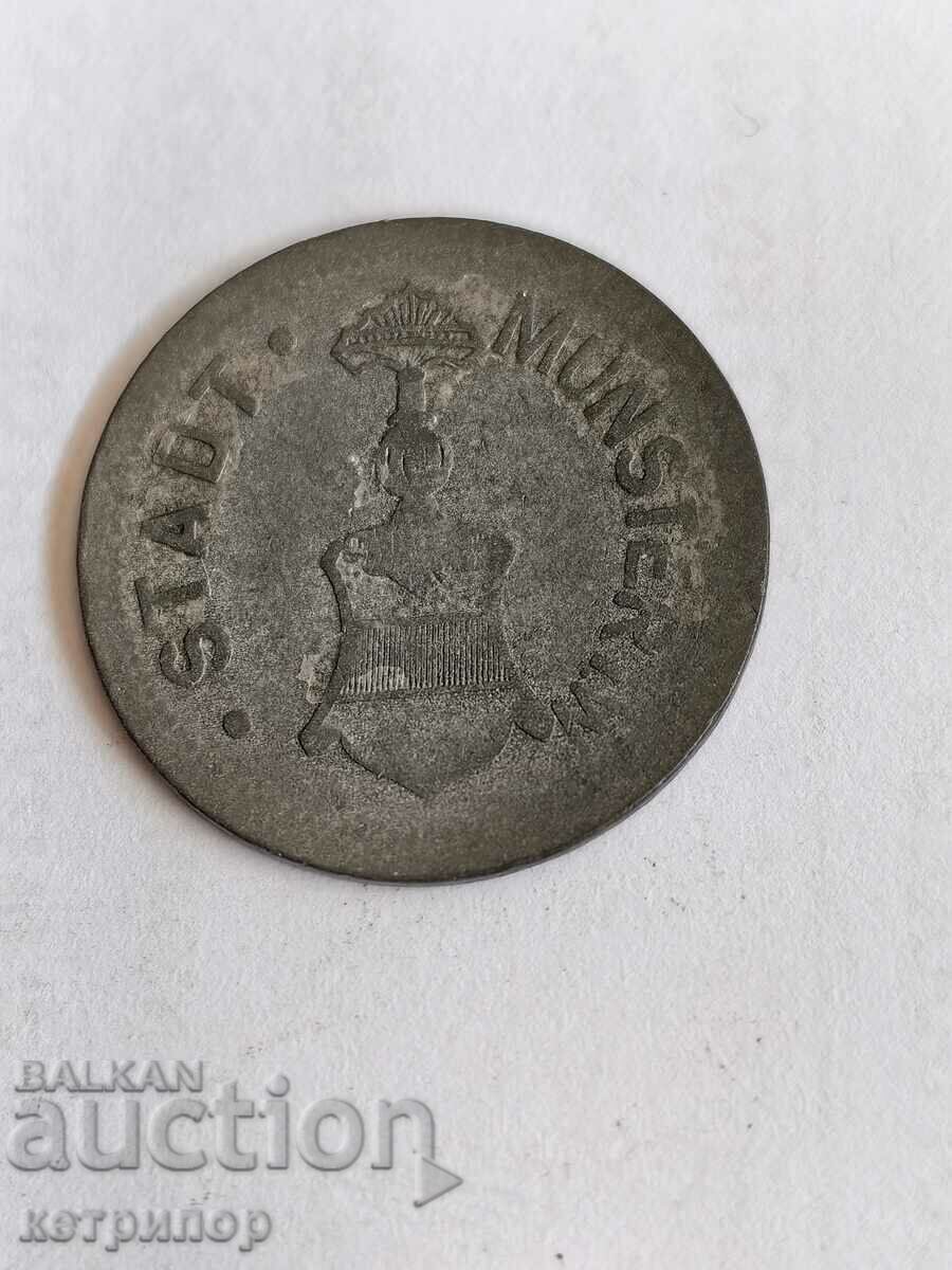 25 Pfennig 1917 Münster Γερμανία Notgeld με τιμή € 5.00 | 9.78 BGN