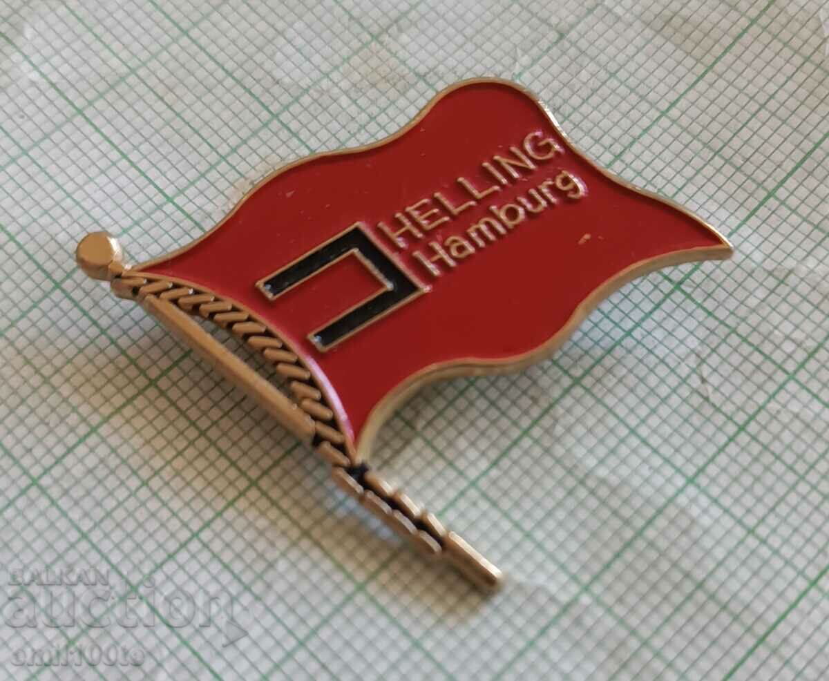 Badge - HELLING Hamburg with price 3.00 BGN | € 1.53 Badge - HELLING Hamburg with price 3.00 BGN | € 1.53
