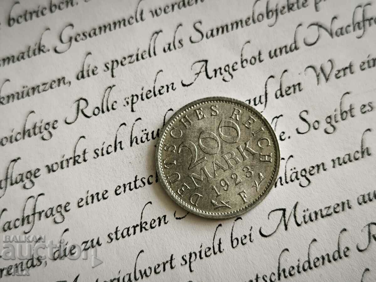 Reich coin - Germany - 500 marks | 1923; series F