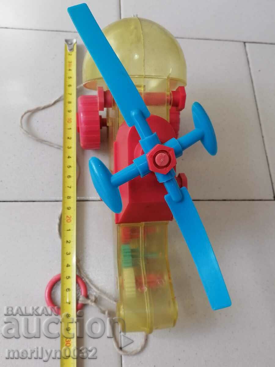 Children's plastic toy helicopter airplane NRB - 6