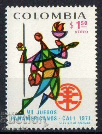 1971. Columbia. 6-a Jocurile Panamericane, Cali.