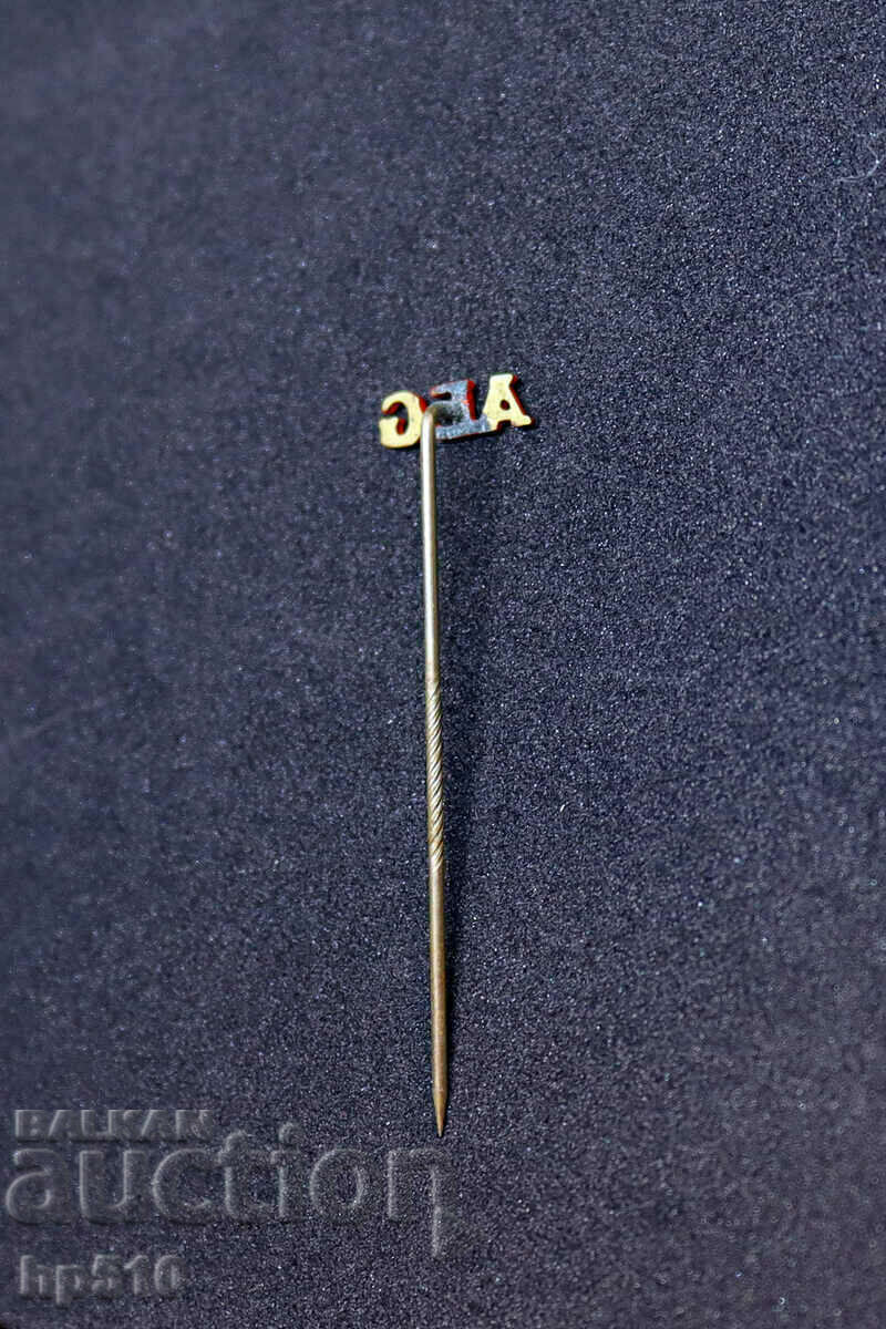 AEG badge with price 2.95 BGN | € 1.51