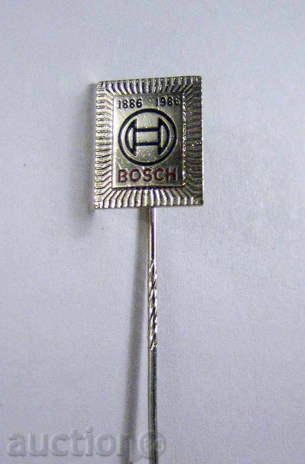 Bosch 1886-1986 100th Anniversary Badge