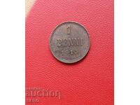 Rusia/pentru Finlanda/-1 penny 1915-min.frumos conservat