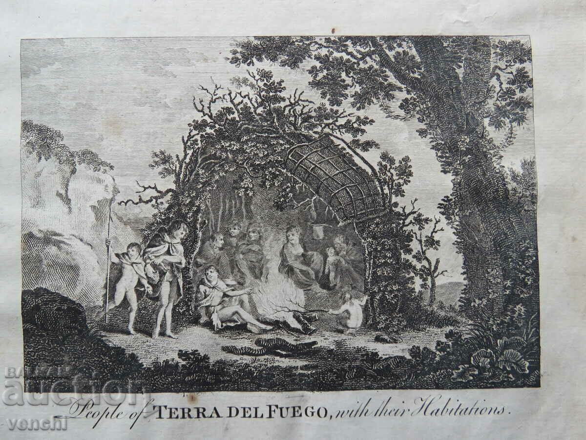 Auction 1790 - ENGRAVING - ARGENTINA, PATAGONIA - ORIGINAL Auction 1790 - ENGRAVING - ARGENTINA, PATAGONIA - ORIGINAL