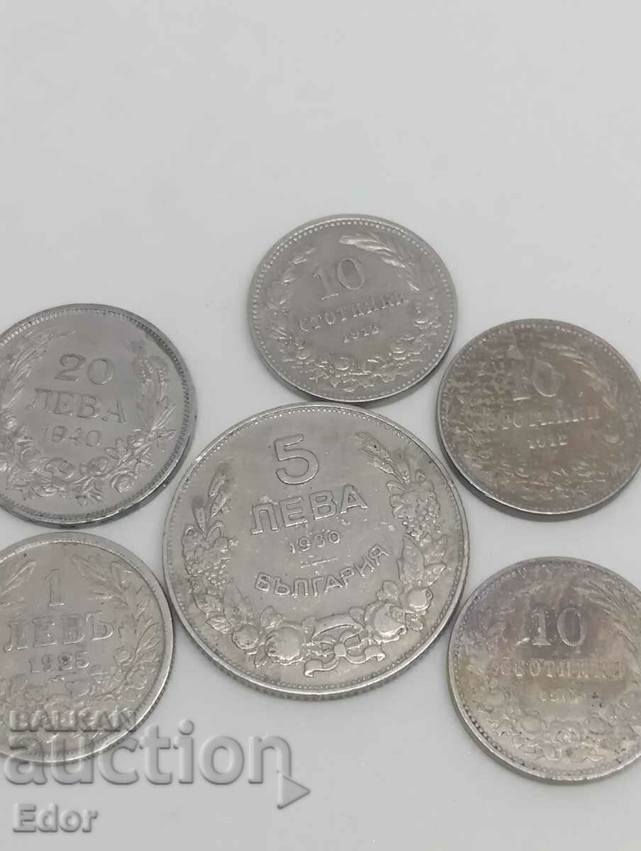 Lot of coins Bulgaria. different years