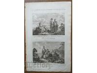 1788 - GRAVURA - GRECIA, ALBANIA - ORIGINAL