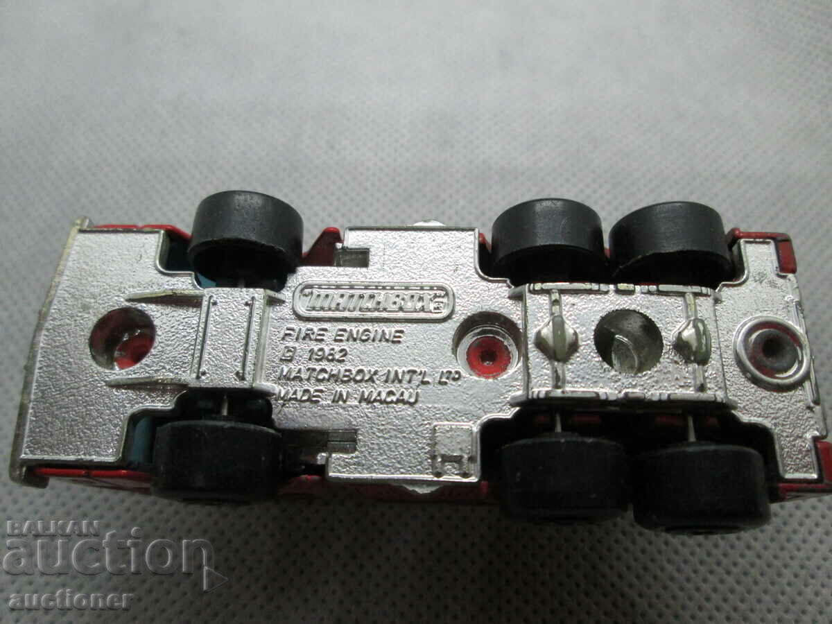 MATCHBOX MACAO-1982 FIRE TRUCK - 6 MATCHBOX MACAO-1982 FIRE TRUCK - 6