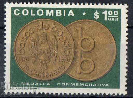 1971. Κολομβία. Αέρας mail - 100η επέτειος της Τράπεζας της Μπογκοτά.