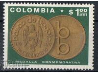 1971. Κολομβία. Αέρας mail - 100η επέτειος της Τράπεζας της Μπογκοτά.