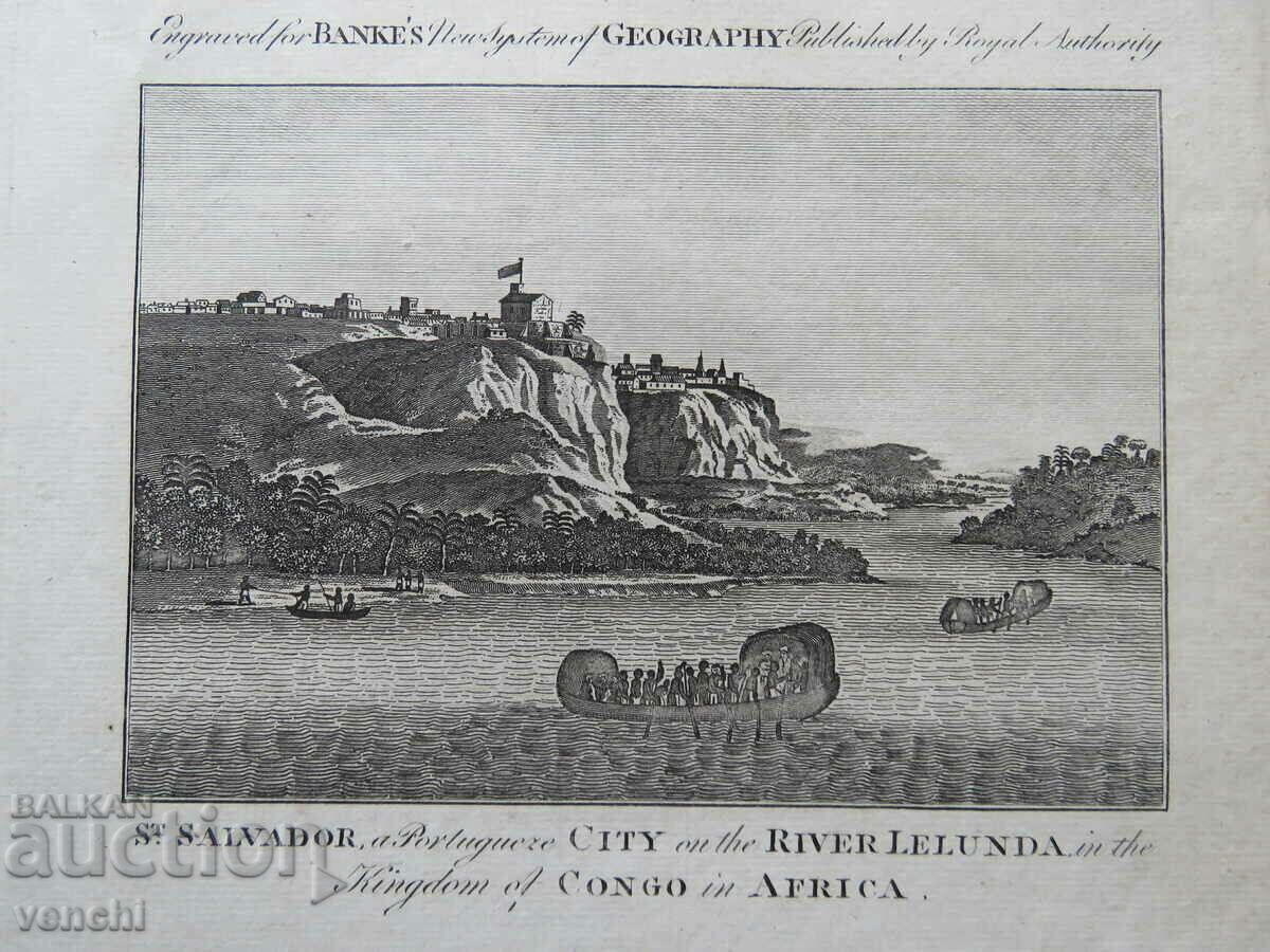 1788 - ГРАВЮРА - КОНГО, АФРИКА - ОРИГИНАЛ с цена € 19.99 | 39.10 лв.