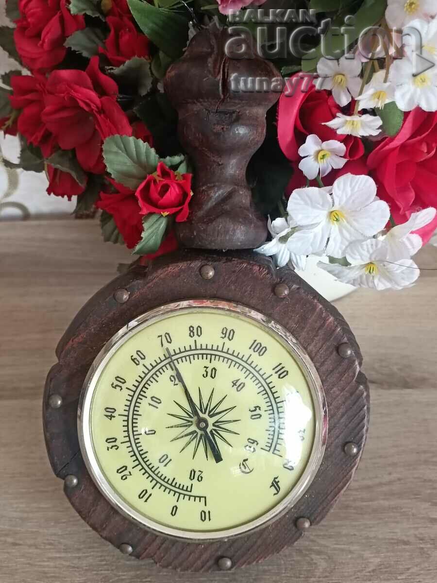 ❗Wooden thermometer barometer ❗