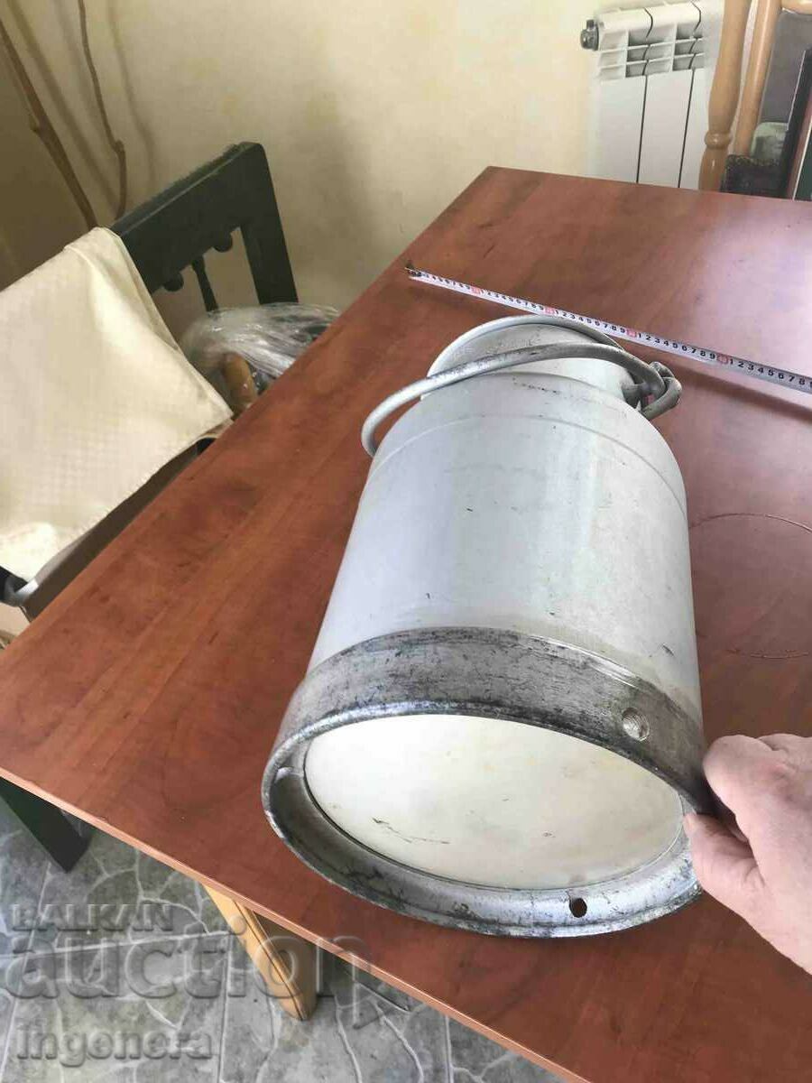 GUM MILK CONTAINER ALUMINUM-10 LITERS HEALTHY - 6 GUM MILK CONTAINER ALUMINUM-10 LITERS HEALTHY - 6