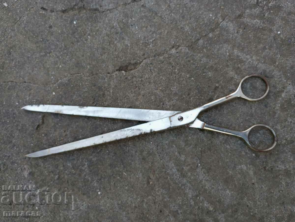 Old metal scissors