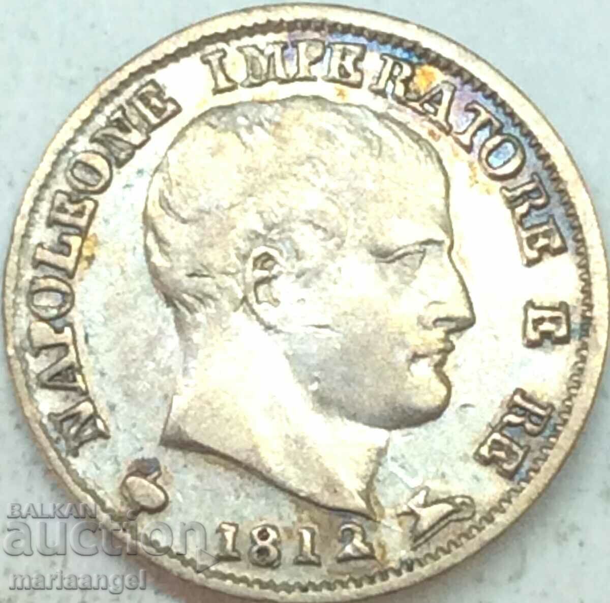 Napoleon 5 Soldi 1812 Italy M - Kingdom of Milan 1804-1814