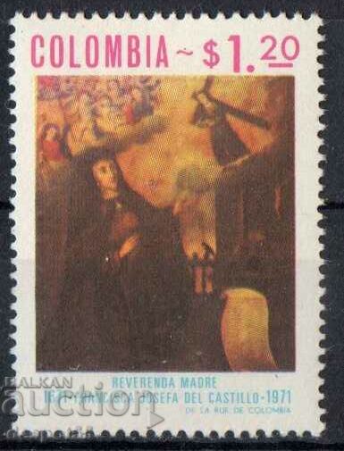 1972. Columbia. Francisca Josefa de Castillo (1671-1971).