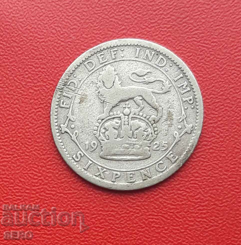 Great Britain - 6 pence 1925