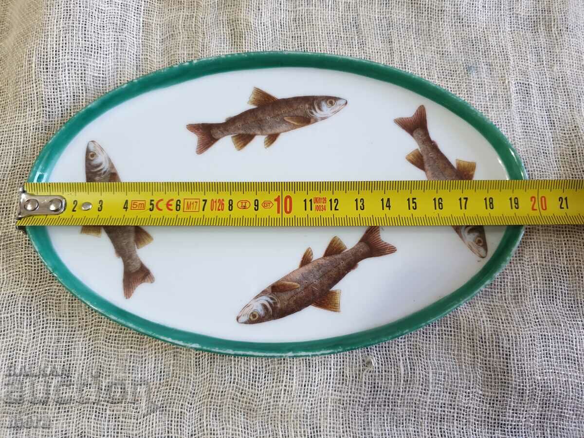 Small Porcelain Elliptical Plate - Bavaria with price 18.00 BGN | € 9.20 Small Porcelain Elliptical Plate - Bavaria with price 18.00 BGN | € 9.20