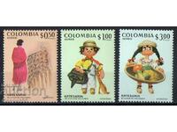 1972. Колумбия. Колумбийски занаяти и продукти.