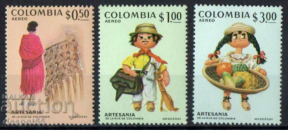 1972. Columbia. Meșteșuguri și produse columbiene.