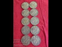 10 Count Silver Coins. BZC Take a look.