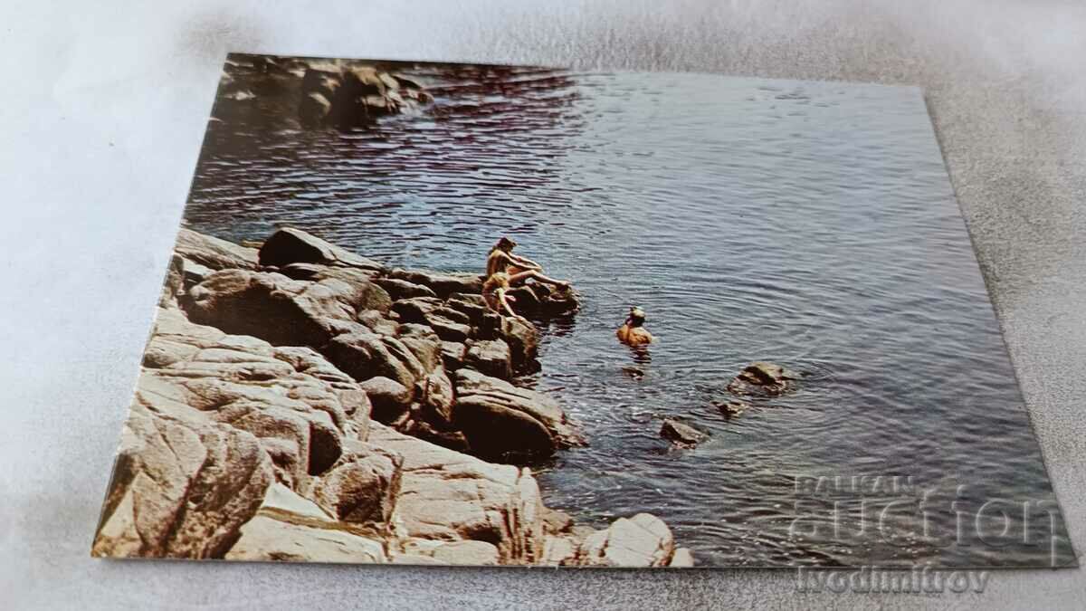 Καρτ ποστάλ Ακτή Μαύρης Θάλασσας 1987