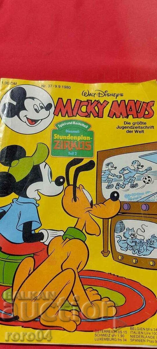 MICKEY MOUSE - MICKY MAUS - COMIC with price 15.00 BGN | € 7.67 MICKEY MOUSE - MICKY MAUS - COMIC with price 15.00 BGN | € 7.67