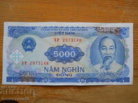 5000 Dong 1991 - Vietnam ( UNC )