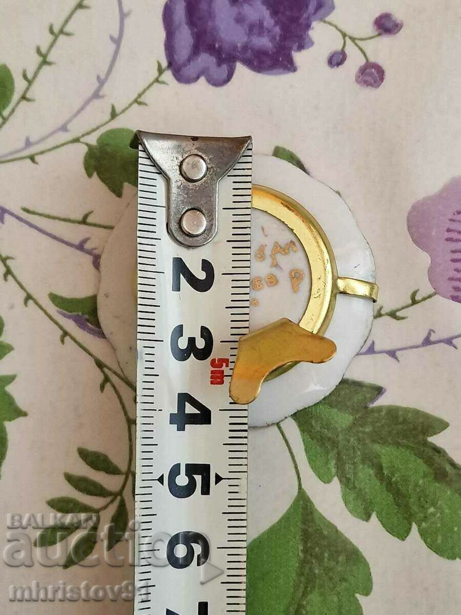 Collectible Limoges porcelain saucer - 5 Collectible Limoges porcelain saucer - 5