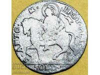 10 soldi 1/2 lira 1789 Italia Parma Ranuccio II Farnese