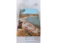 Postcard Michurin Beach 1984