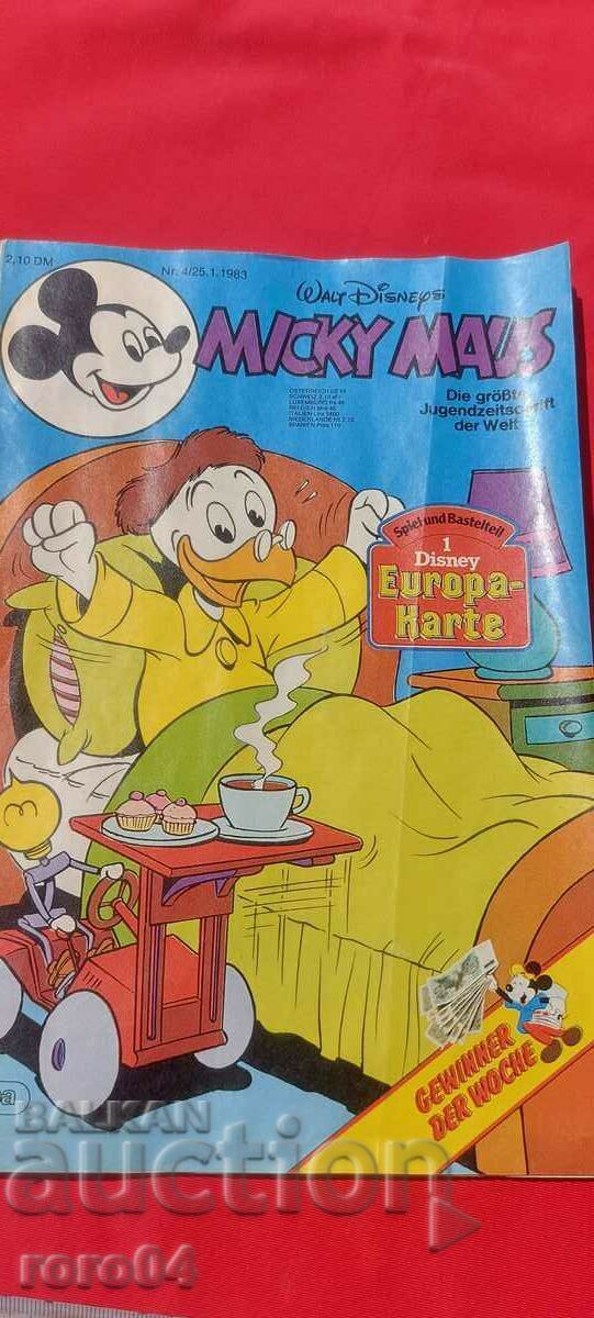 MICKEY MOUSE - MICKY MAUS - COMIC with price 15.99 BGN | € 8.18 MICKEY MOUSE - MICKY MAUS - COMIC with price 15.99 BGN | € 8.18