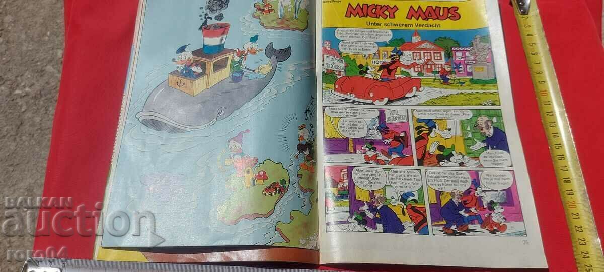 MICKEY MOUSE - MICKY MAUS - COMIC - 5 MICKEY MOUSE - MICKY MAUS - COMIC - 5