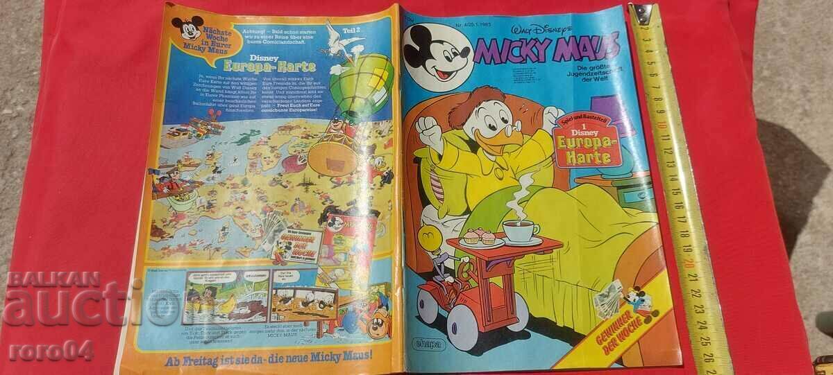 MICKEY MOUSE - MICKY MAUS - COMIC MICKEY MOUSE - MICKY MAUS - COMIC