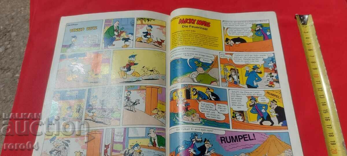 MICKEY MOUSE - MICKY MAUS - COMIC - 7 MICKEY MOUSE - MICKY MAUS - COMIC - 7