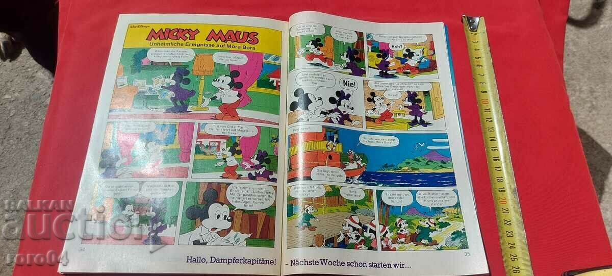 MICKEY MOUSE - MICKY MAUS - COMIC - 7 MICKEY MOUSE - MICKY MAUS - COMIC - 7