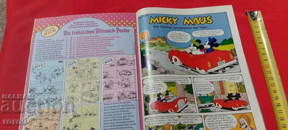 MICKEY MOUSE - MICKY MAUS - COMIC - 7 MICKEY MOUSE - MICKY MAUS - COMIC - 7